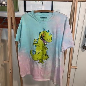 Nickelodeon raptor mineral washed tee